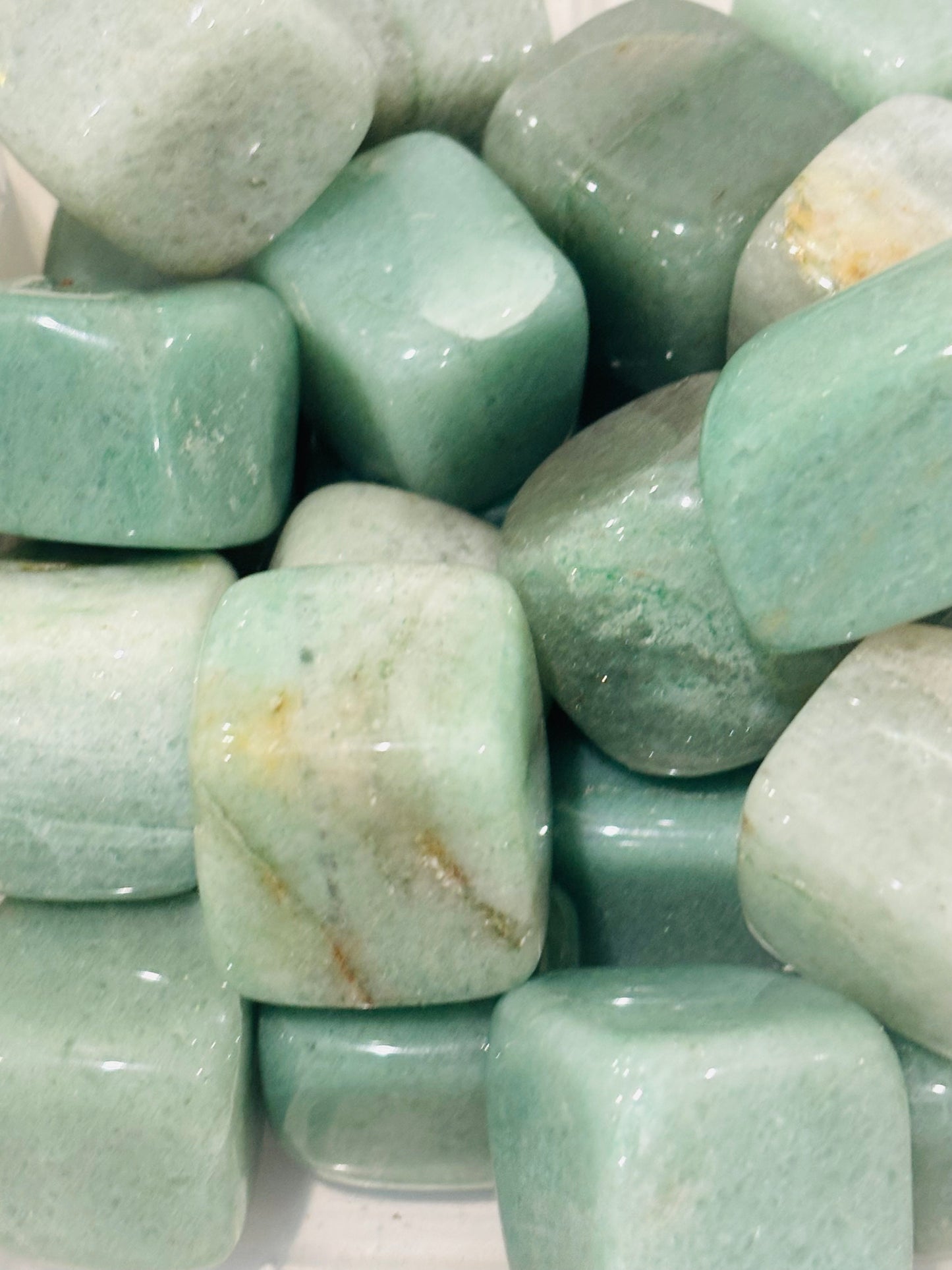 Green Aventurine Cubes