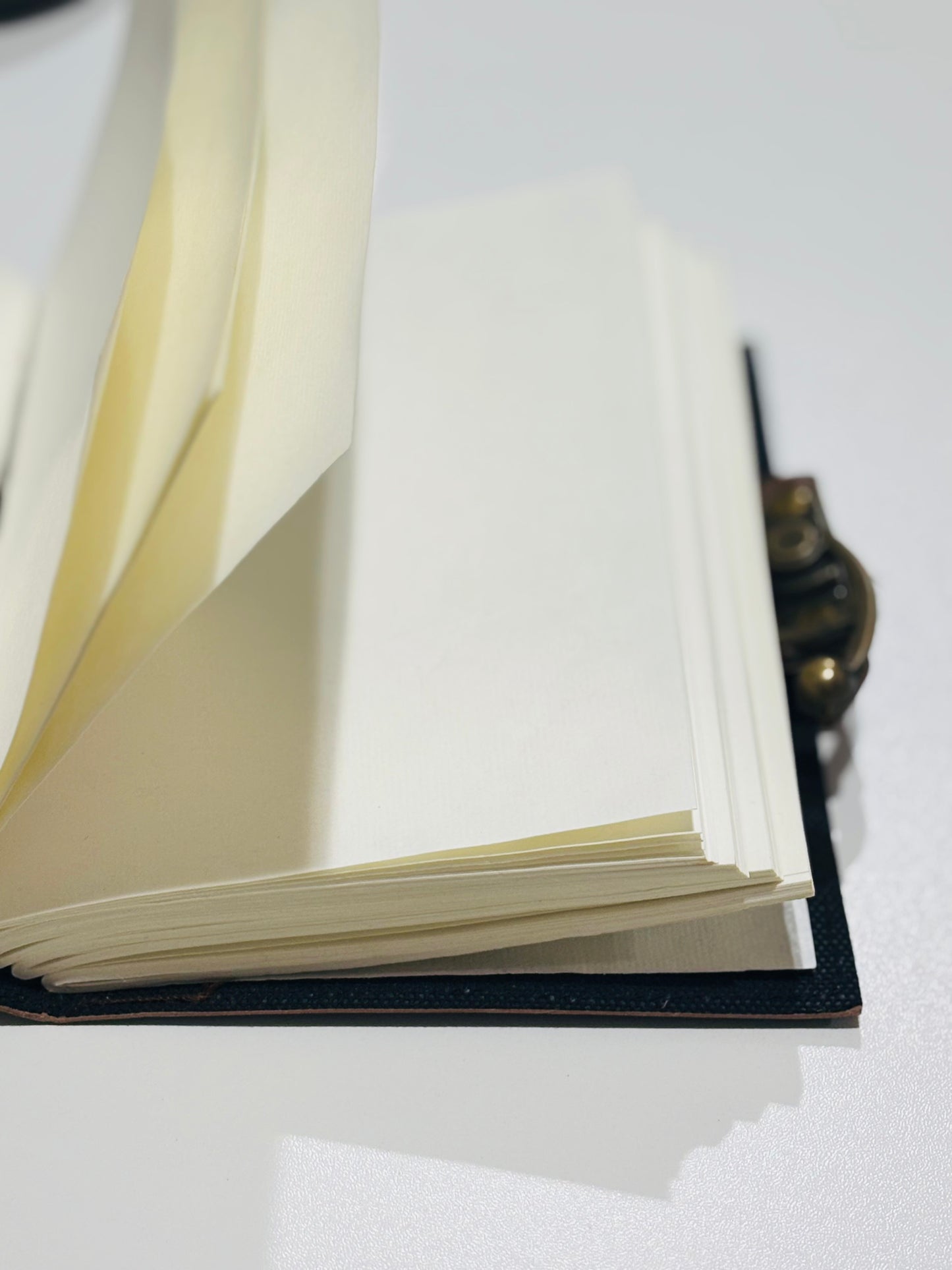 Celestial Embossed Blank Leather Journal (5″ x 7″)