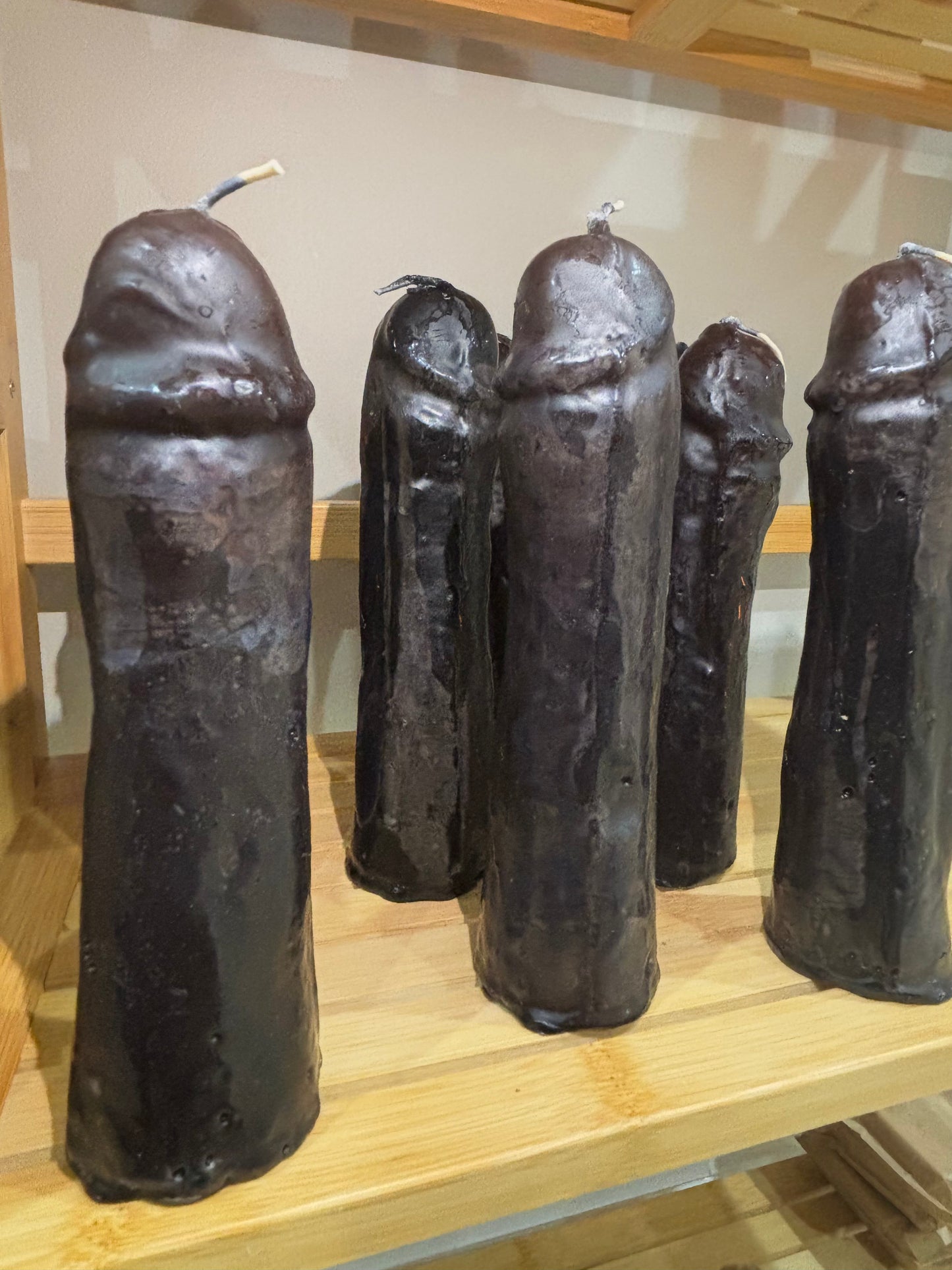 Black Phallus Candle