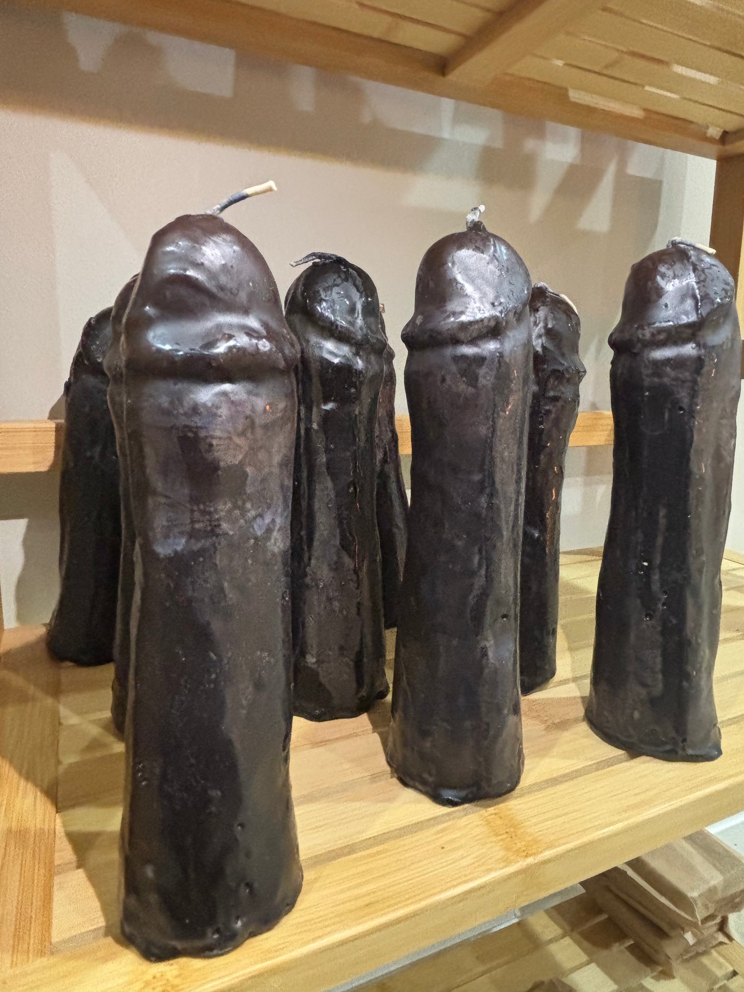 Black Phallus Candle