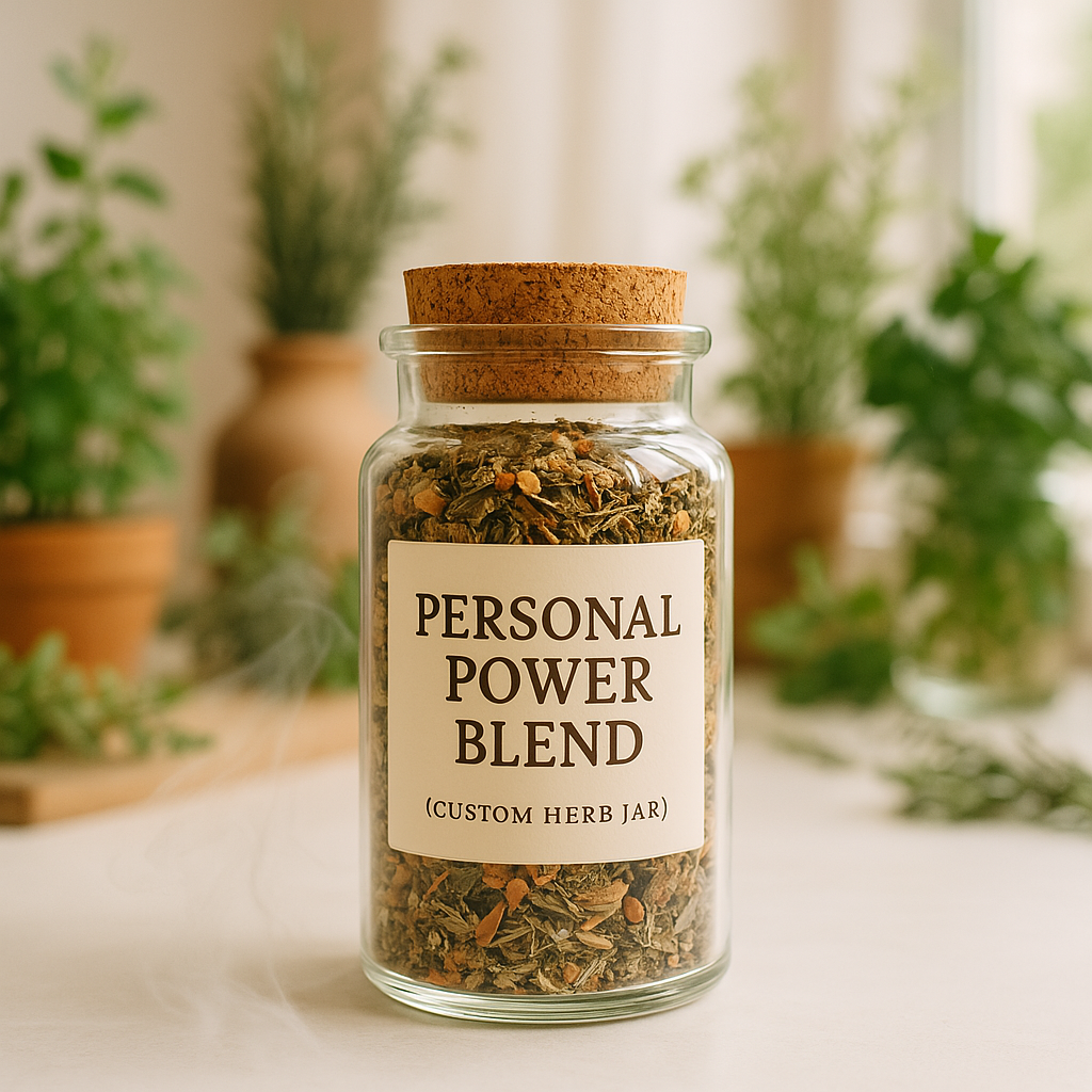 Personal Power Blend (Custom Herb Jar)