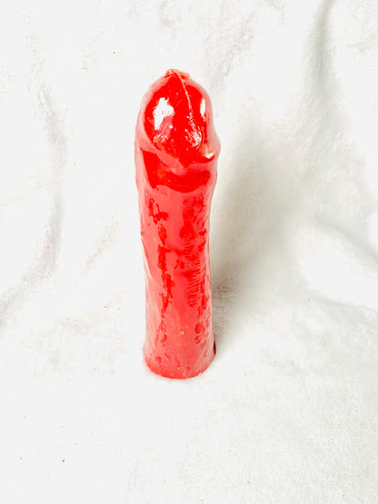 Red Phallus Candle