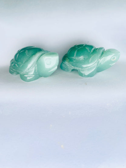 Green Aventurine Tortoise