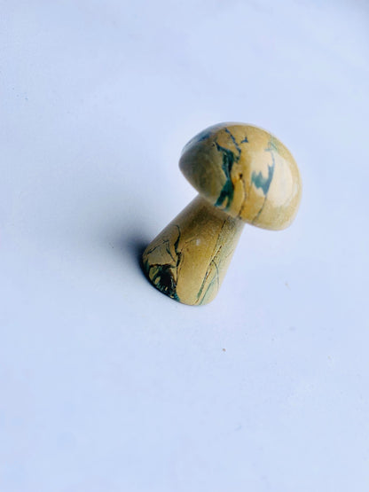 Yellow Unakite Mushroom